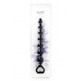 Pręt analny silikonowy Glamy Back Love czarny 25 cm - 3