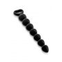 Pręt analny silikonowy Glamy Back Love czarny 25 cm - 4