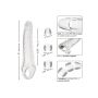 Przedłużka na penisa Performance Maxx transparentna 23 cm - 10
