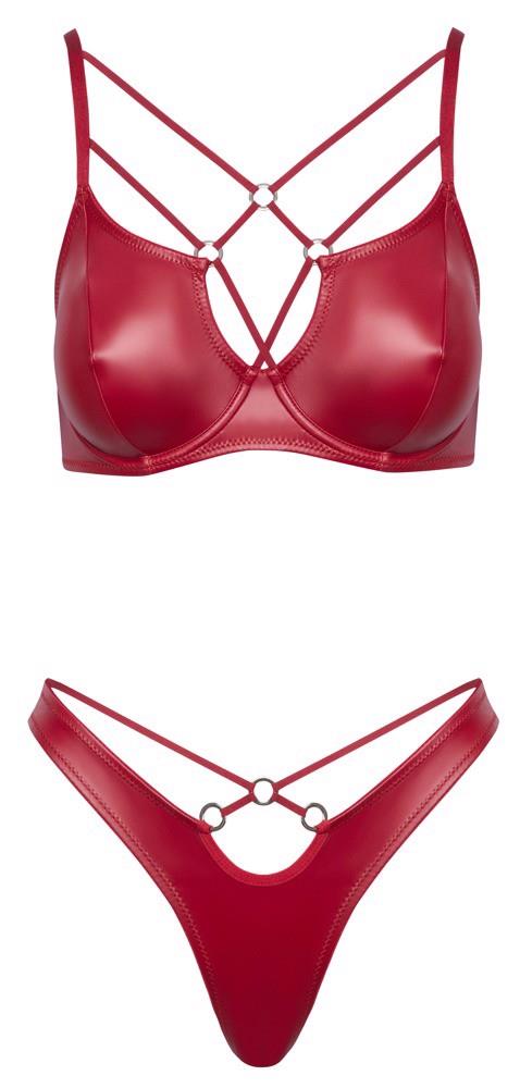 bra set red 80b/m
