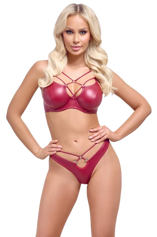 bra set red 85b/l