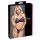 Komplet bielizny z oczkami Cottelli LINGERIE czarny 85B