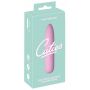 Mini wibrator Cuties silikonowy różowy USB 10,5 cm - 2