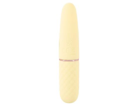 Mini wibrator Cuties silikonowy żółty USB 10,5 cm - 5