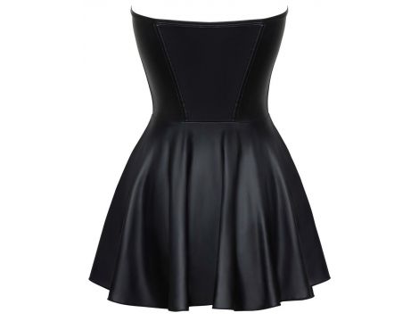 Mini sukienka z haczykami Cottelli Party czarna S - 8