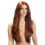 Peruka Rihana długa czerwona World Wigs - 3