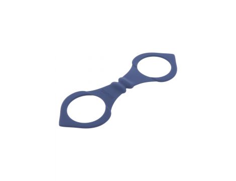 Kajdanki silikonowe Taboom niebieskie 27 cm - 7