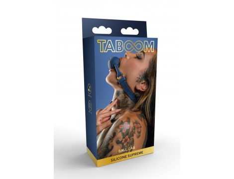 Knebel silikonowy Taboom niebieski 64 cm - 2