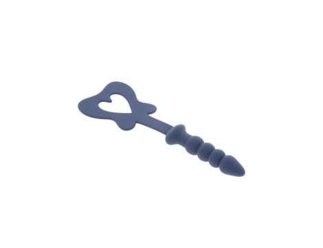 Silikonowa packa z korkiem analnym Taboom niebieska 29 cm - 4