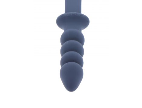 Silikonowa packa z korkiem analnym Taboom niebieska 29 cm - 9