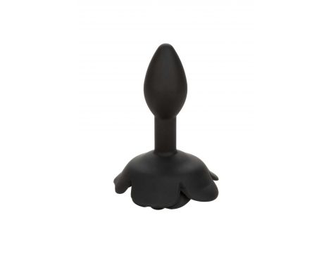 Korek analny Small Rose Calexotics czarny silikonowy - 2