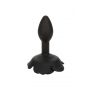 Korek analny Small Rose Calexotics czarny silikonowy - 3