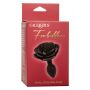 Korek analny Small Rose Calexotics czarny silikonowy - 4