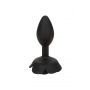 Korek analny silikonowy Calexotics Forbidden Rose duży czarny - 21