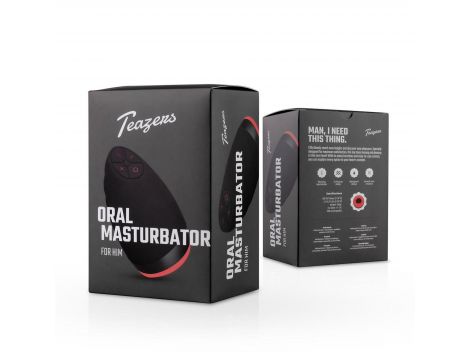 Masturbator wibrujący rozgrzewający Teazers silikonowy USB - 13