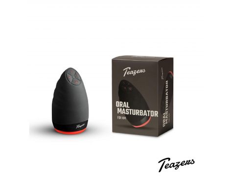 Masturbator wibrujący rozgrzewający Teazers silikonowy USB - 14