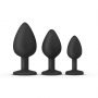 Zestaw korków analnych Teazers trzy rozmiary elastyczny - 5