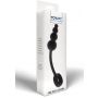 Korek analny z pierścieniem ToyJoy silikonowy czarny 22 cm - 3