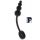 Korek analny z pierścieniem ToyJoy silikonowy czarny 22 cm