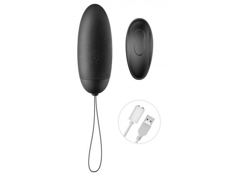 Jajeczko wibrujące Black Empire My Empress 9 trybów USB - 4