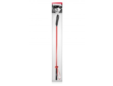 Pejcz Fetish Tentation czarno czerwony 60 cm - 2