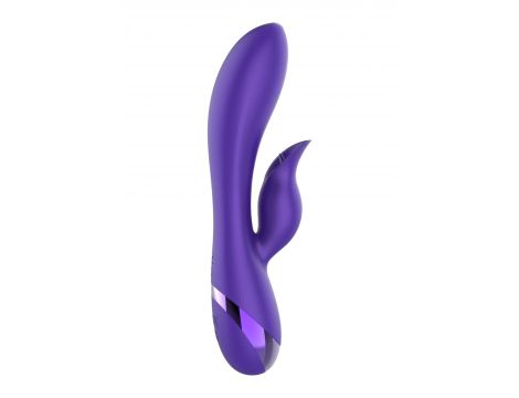 Wibrator króliczek Xocoon Unchained Love silikonowy fioletowy 19 cm - 3