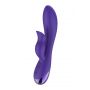 Wibrator króliczek Xocoon Unchained Love silikonowy fioletowy 19 cm - 2