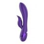 Wibrator króliczek Xocoon Unchained Love silikonowy fioletowy 19 cm - 7