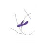 Wibrator króliczek Xocoon Unchained Love silikonowy fioletowy 19 cm - 10