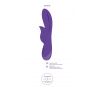 Wibrator króliczek Xocoon Unchained Love silikonowy fioletowy 19 cm - 12