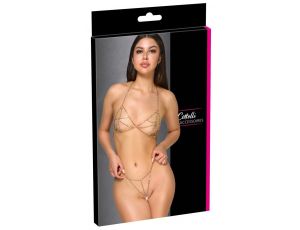 Komplet z łańcuchami Cottelli ACCESSOIRES złoty metal
