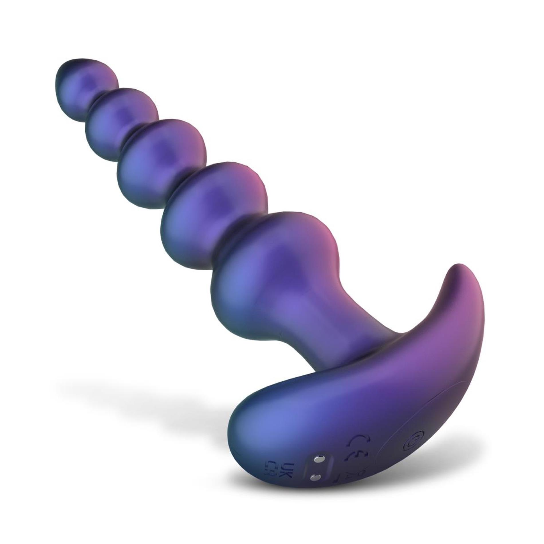 Hueman - Galaxy Force Vibrating Butt Plug With Remote