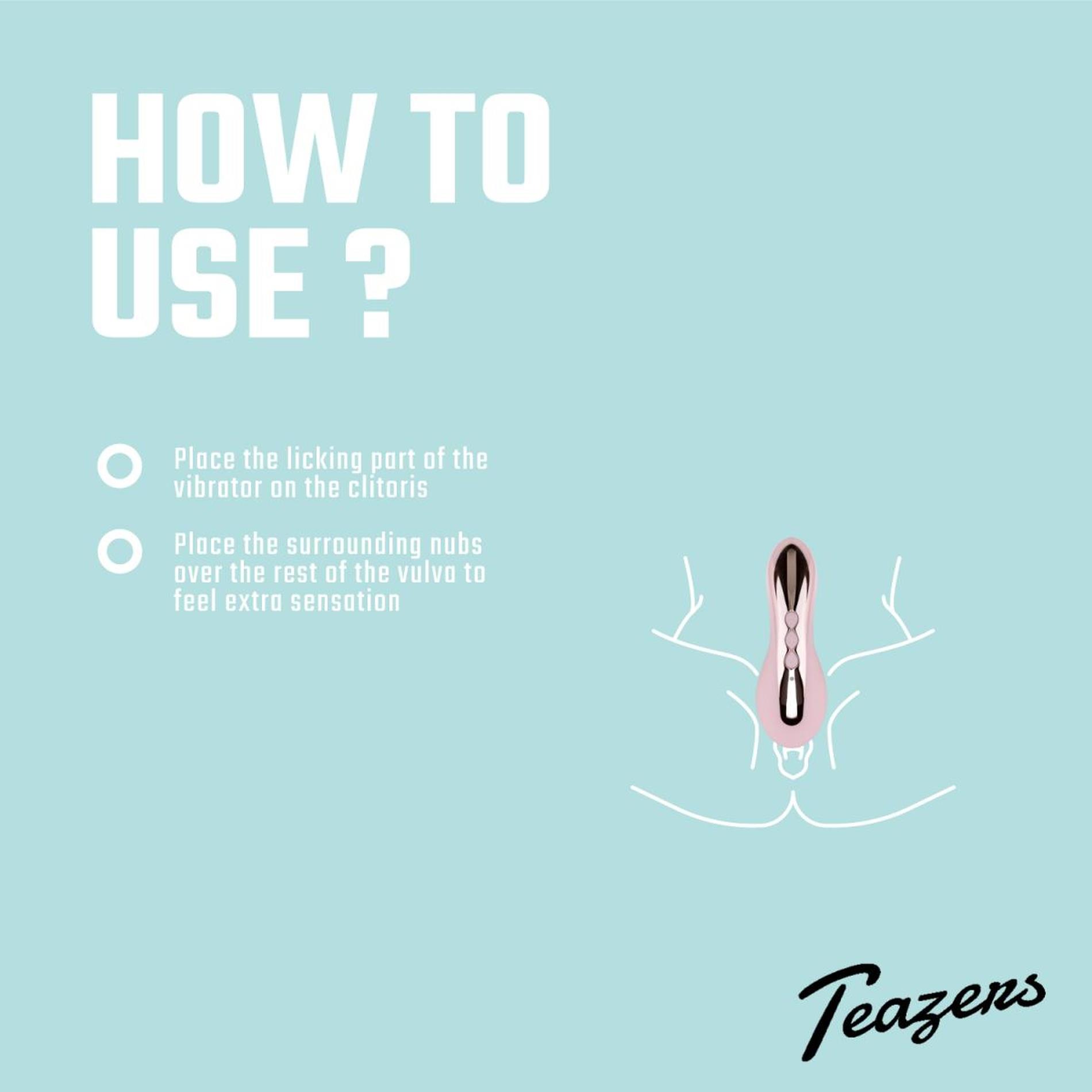 clitoral stimulator with thong - pink