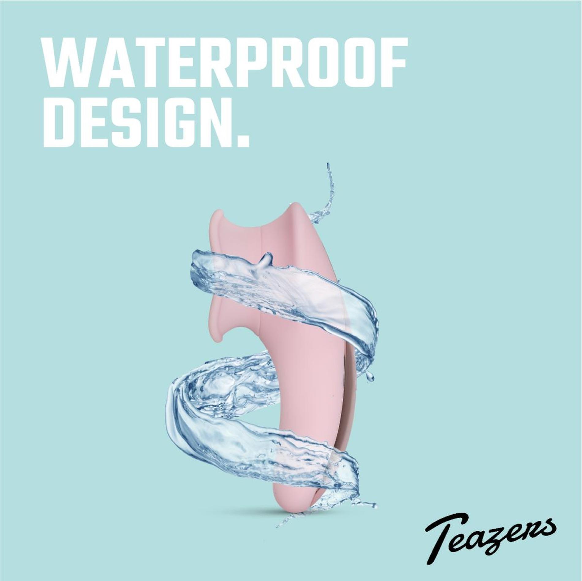 clitoral stimulator with thong - pink