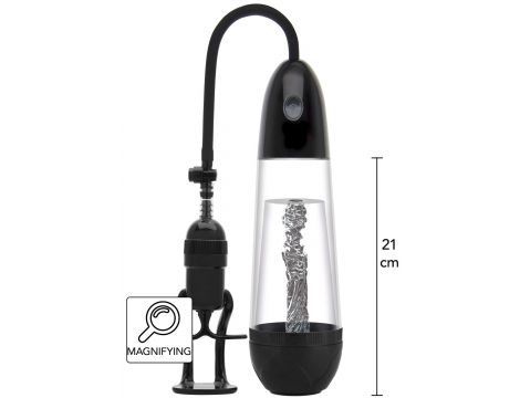Pompka do penisa Fusion X z powiększającym rękawem 30,5 cm - 2
