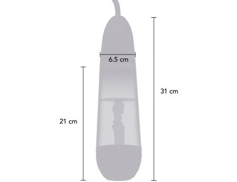 Pompka do penisa Fusion X z powiększającym rękawem 30,5 cm - 15