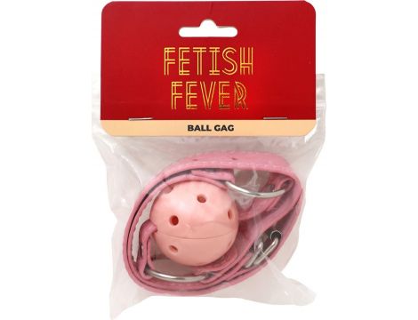 Knebel kulisty Fetish Fever różowy