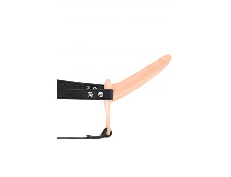 Strap-on wibrujący miękki Fetish Tentation silikonowy USB 15 cm - 3