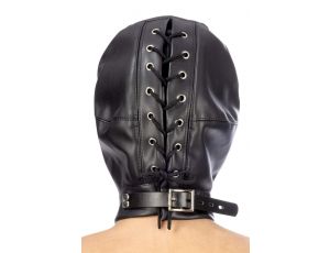 Spandeksowa maska BDSM z odkrytymi ustami Fetish Tentation
