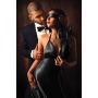 Czarna satynowa opaska na oczy Sweet Caress - 3