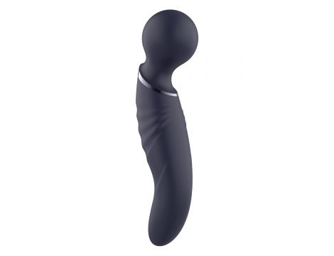 Wibrator Glam Dual Wand Dream Toys silikonowy USB 21,5 cm - 2
