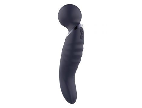 Wibrator Glam Dual Wand Dream Toys silikonowy USB 21,5 cm - 4