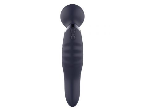 Wibrator Glam Dual Wand Dream Toys silikonowy USB 21,5 cm - 5