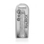 Dildo żelowe RealRock przezroczyste z przyssawką 23 cm - 3