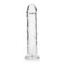 Dildo żelowe RealRock przezroczyste z przyssawką 23 cm - 2