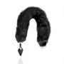 Korek analny metalowy z puszystym ogonem lisa Ouch - 6