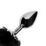 Korek analny metalowy z puszystym ogonem lisa Ouch - 7