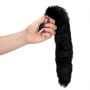 Korek analny metalowy z puszystym ogonem lisa Ouch - 10