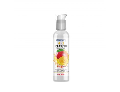 Lubrykant 4w1 Swiss Navy o smaku mango 118 ml