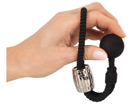 Pierścień erekcyjny Rebel Heavy Rope z kulą - 4
